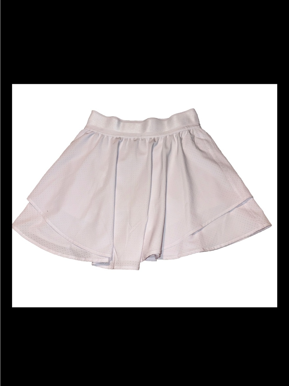 NWOT 90 Degree by Reflex White Lightstreme Hypersonic UPF 50+ Skort Skirt Sz XS